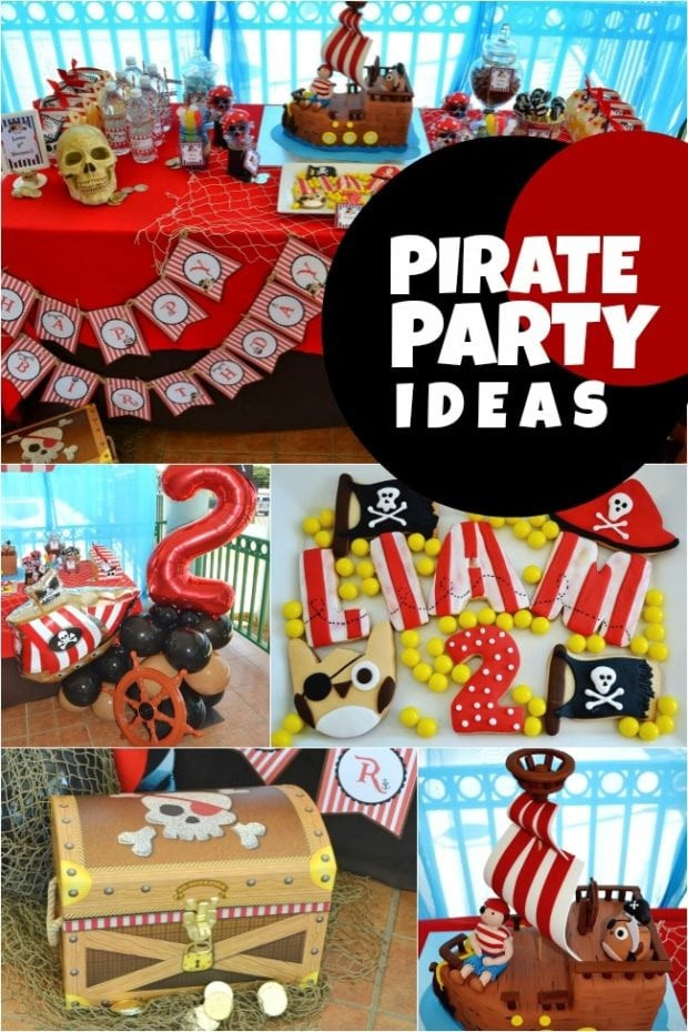 Pirate Theme Kids Party
 Sweet Pirate Owl Birthday Party Spaceships and Laser Beams