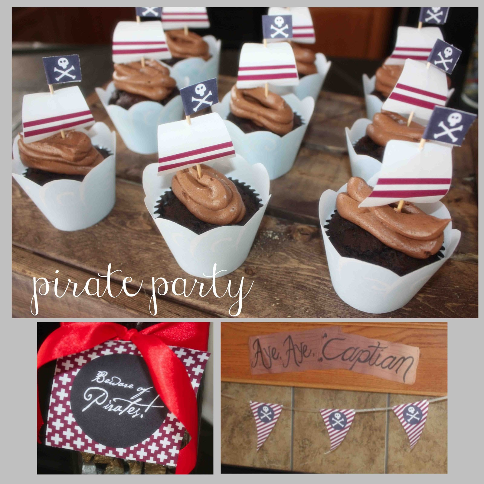 Pirate Theme Kids Party
 just Sweet and Simple Kids Pirate Party