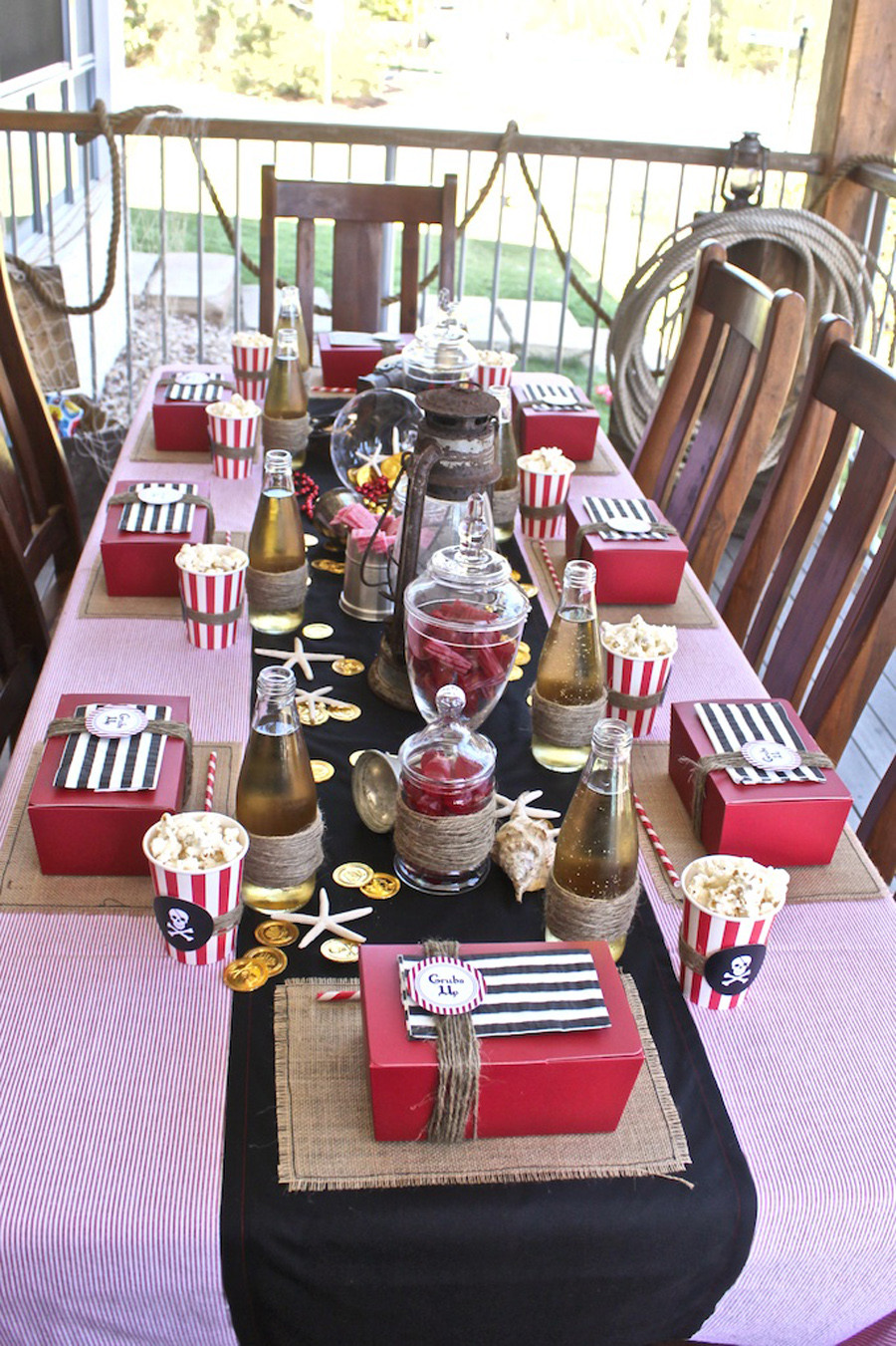 Pirate Theme Kids Party
 Kara s Party Ideas Captain Hook Pirate Party