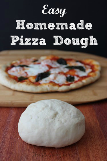 Pizza Dough Recipe Easy
 Easy Homemade Pizza Dough Recipe Thrifty Jinxy