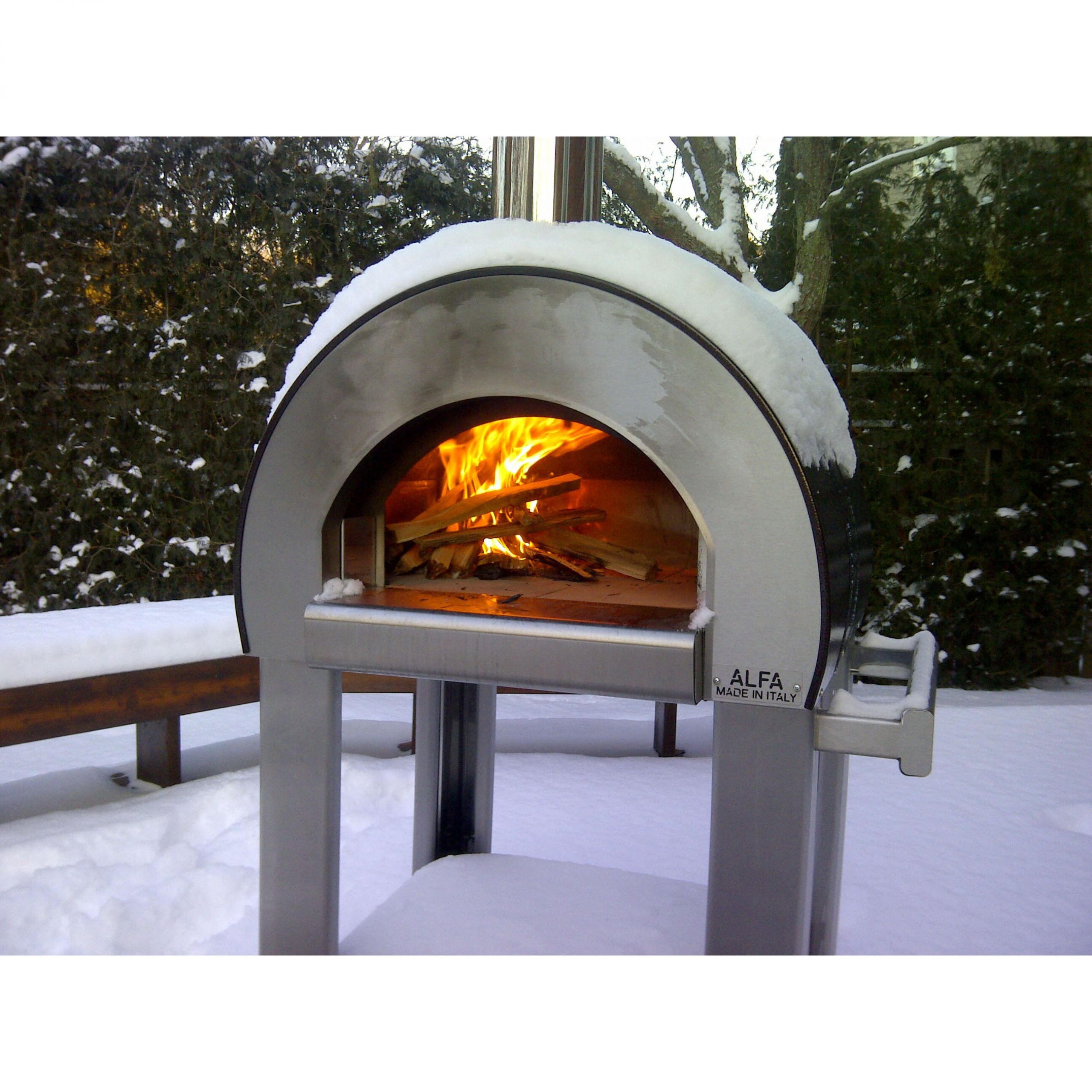 Pizza Oven Backyard
 Forno 5 Wood Burning Pizza Oven