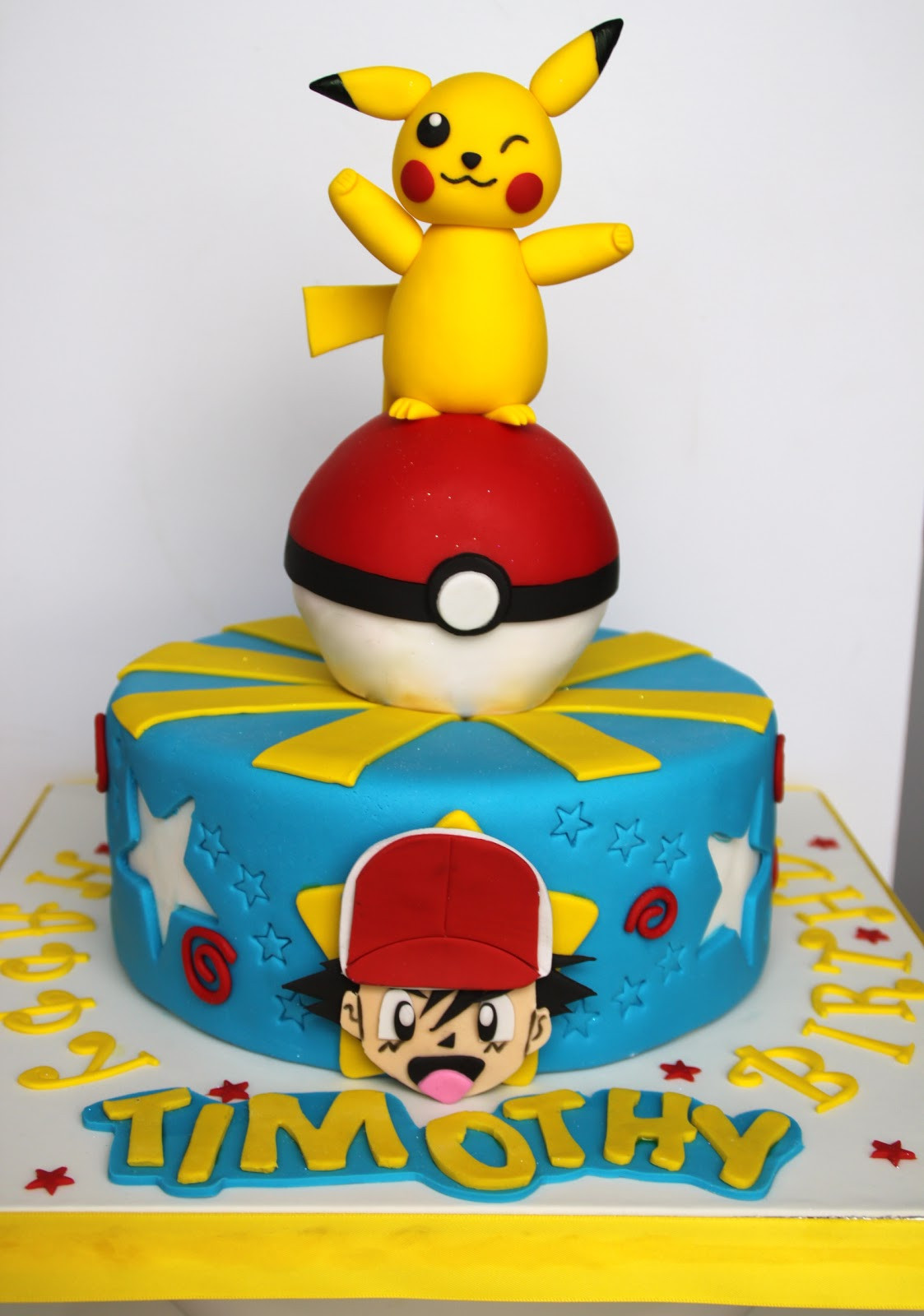 Pokemon Birthday Cakes
 Celebrate with Cake Pokemon Pikachu Cake