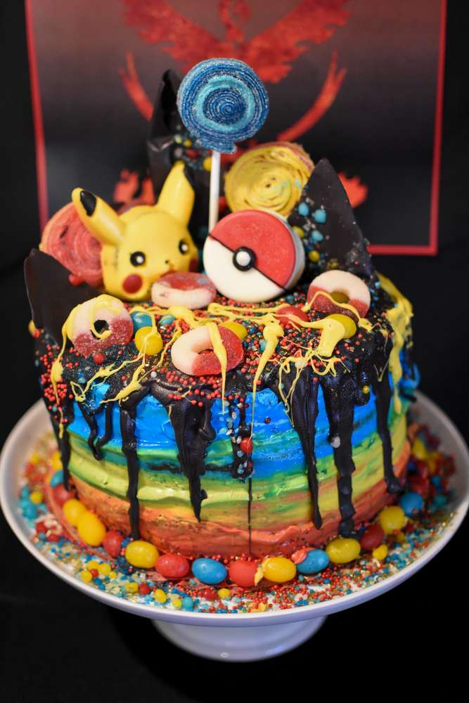 Pokemon Birthday Cakes
 Pokemon Go Adventure Birthday Birthday Party Ideas & Themes