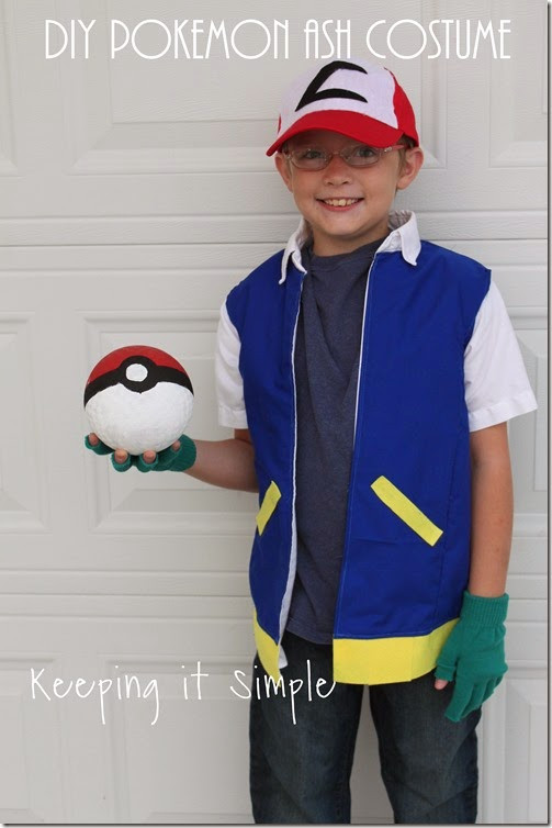Pokemon Costumes DIY
 DIY Pokemon Ash Costume • Keeping it Simple