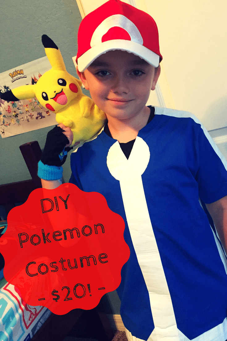 Pokemon Costumes DIY
 DIY Pokemon Costume For $20 Halloween Costume For Kids