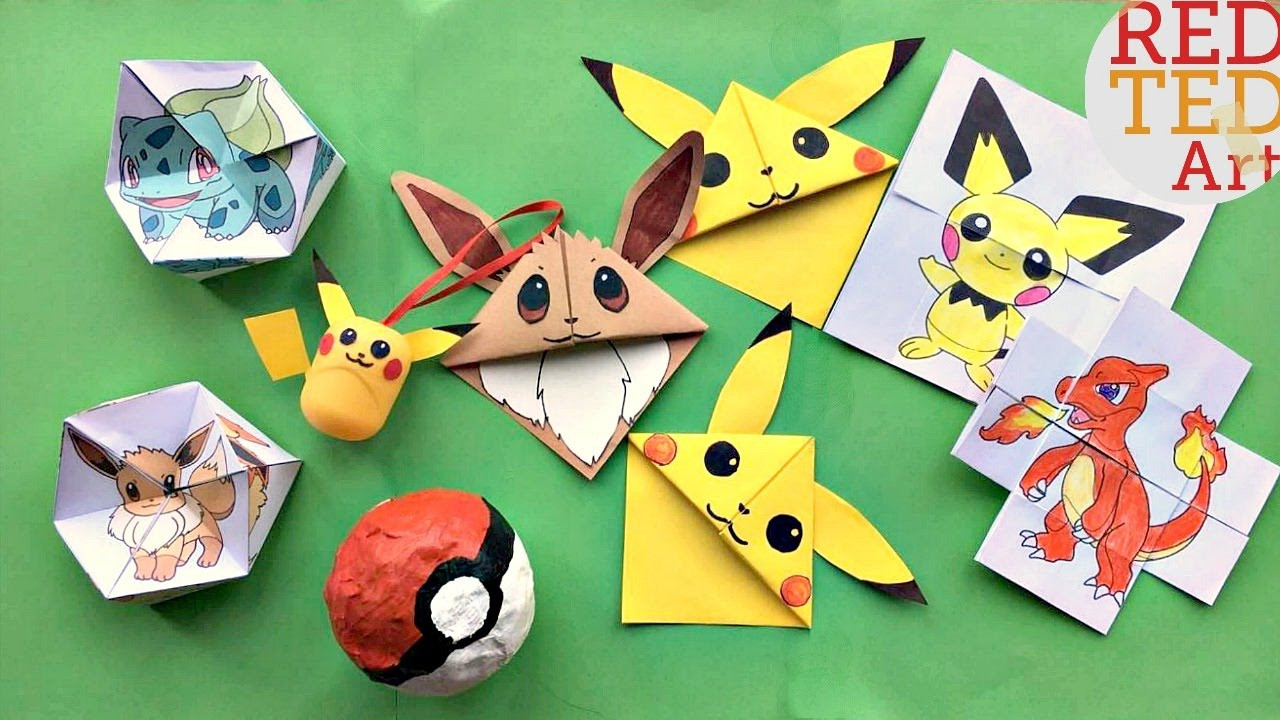 Pokemon Crafts For Kids
 5 Fun Pokemon DIYs & Crafts