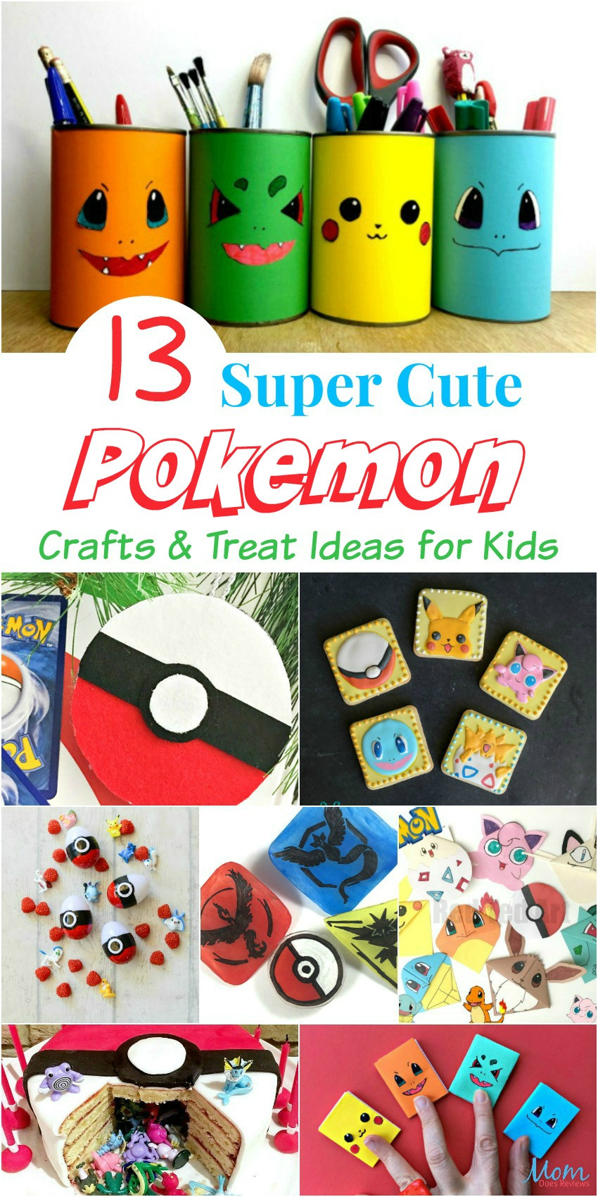 Pokemon Crafts For Kids
 13 Super Cute Pokemon Crafts & Treat Ideas for Kids Mom