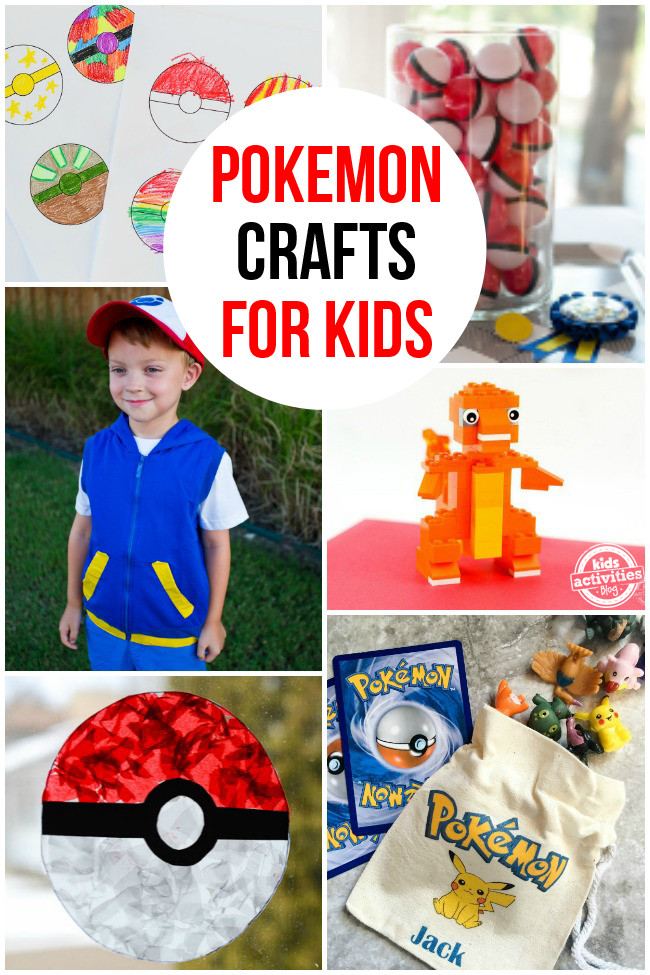 Pokemon Crafts For Kids
 Pokemon Crafts for Kids