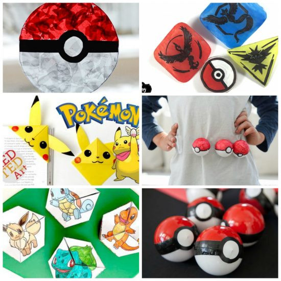 Pokemon Crafts For Kids
 25 Pokémon Crafts for Kids on the GO