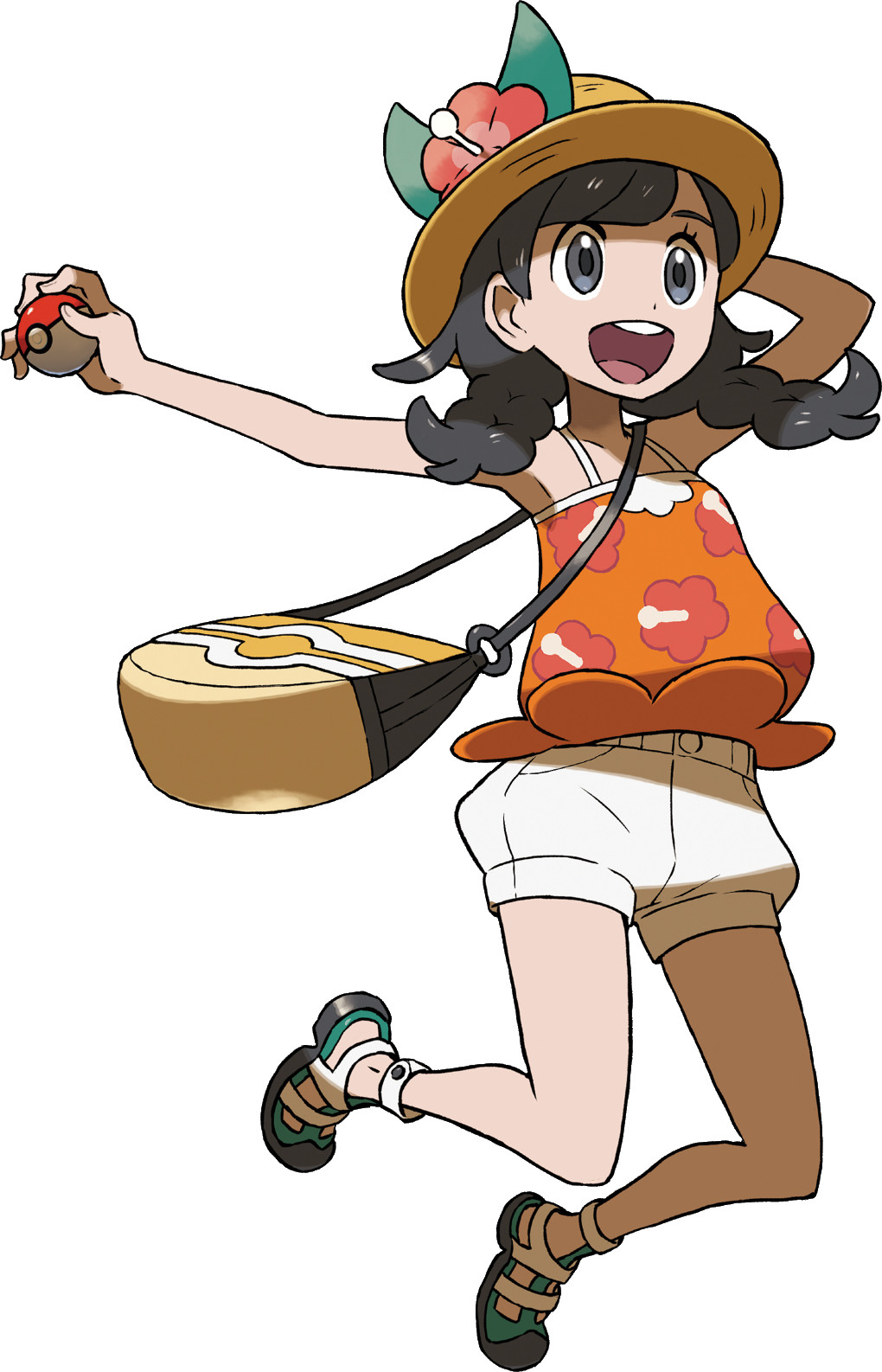 Pokemon Ultra Sun Female Hairstyles
 Selene game Bulbapedia the munity driven Pokémon