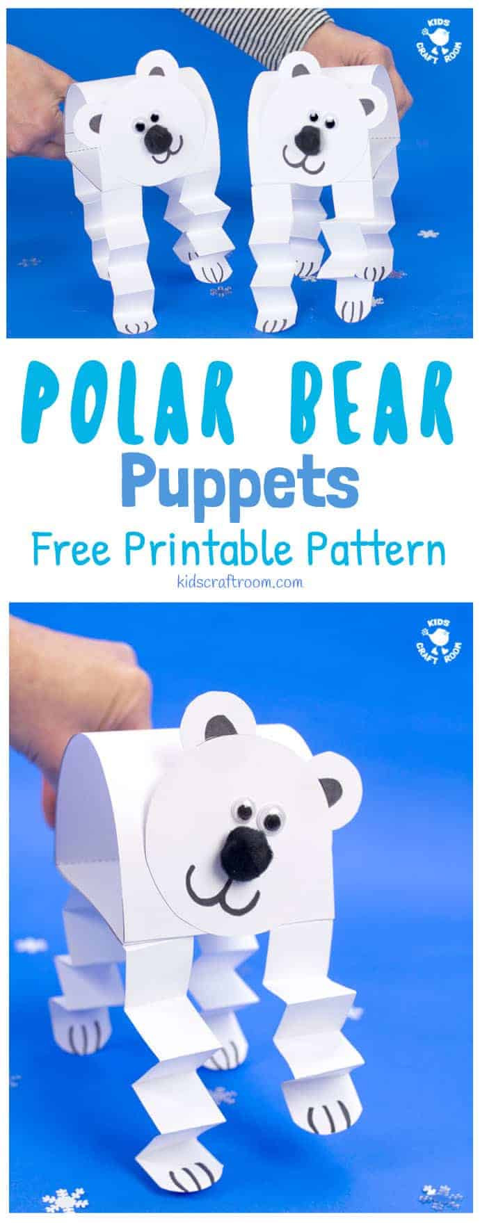 Polar Bear Crafts For Kids
 Polar Bear Puppet Craft Kids Craft Room