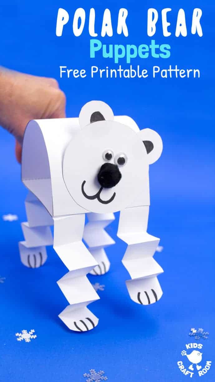 Polar Bear Crafts For Kids
 Polar Bear Puppet Craft Kids Craft Room