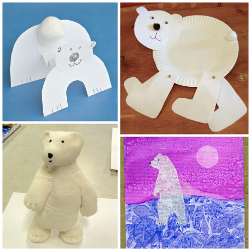 Polar Bear Crafts For Kids
 Winter Polar Bear Crafts for Kids to Make Crafty Morning