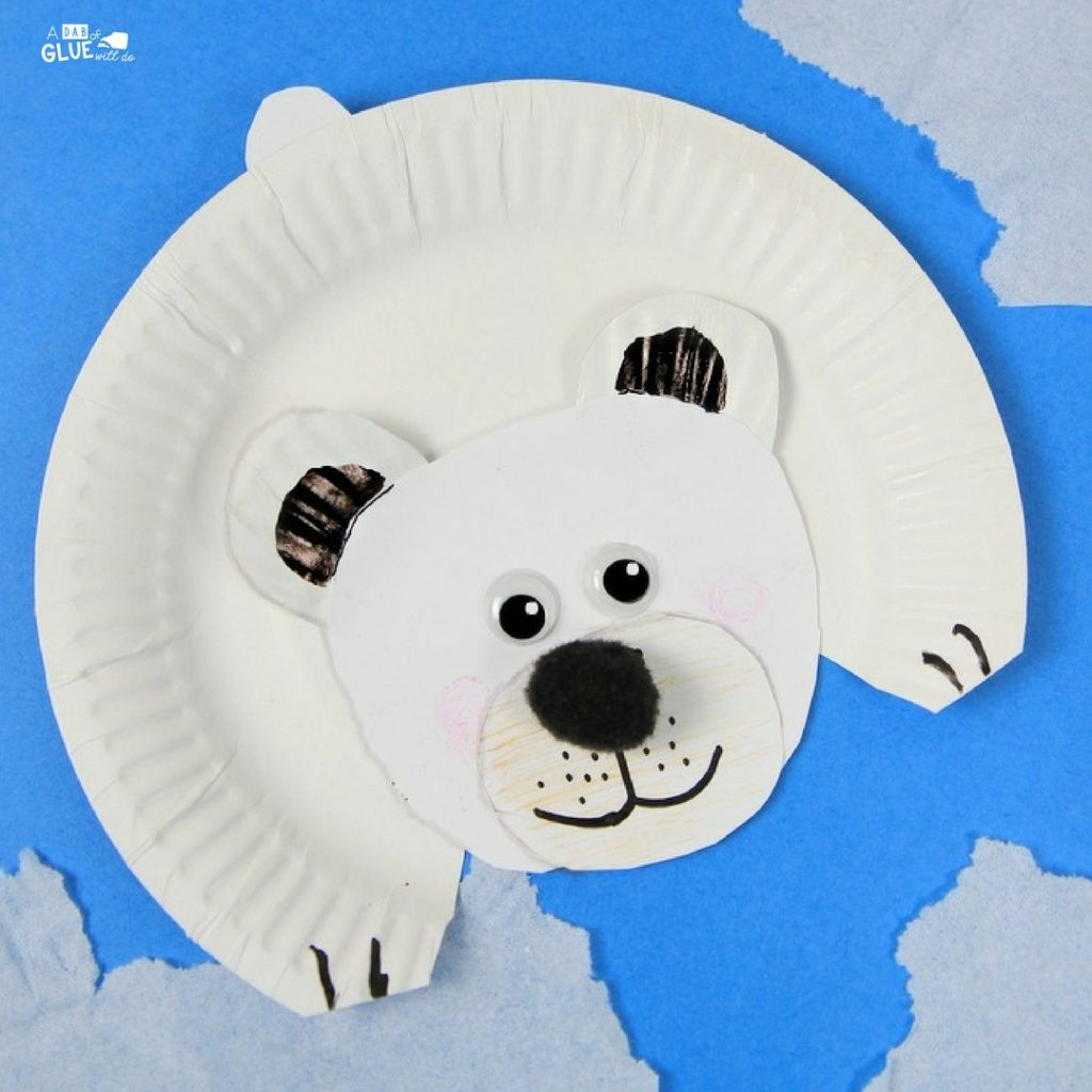 Polar Bear Crafts For Kids
 Arctic Animals for Kids Polar Bear Craft