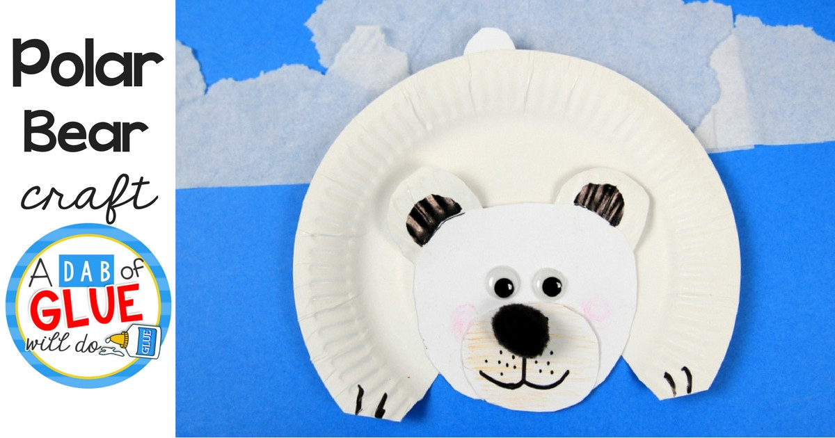 Polar Bear Crafts For Kids
 Arctic Animals for Kids Polar Bear Craft