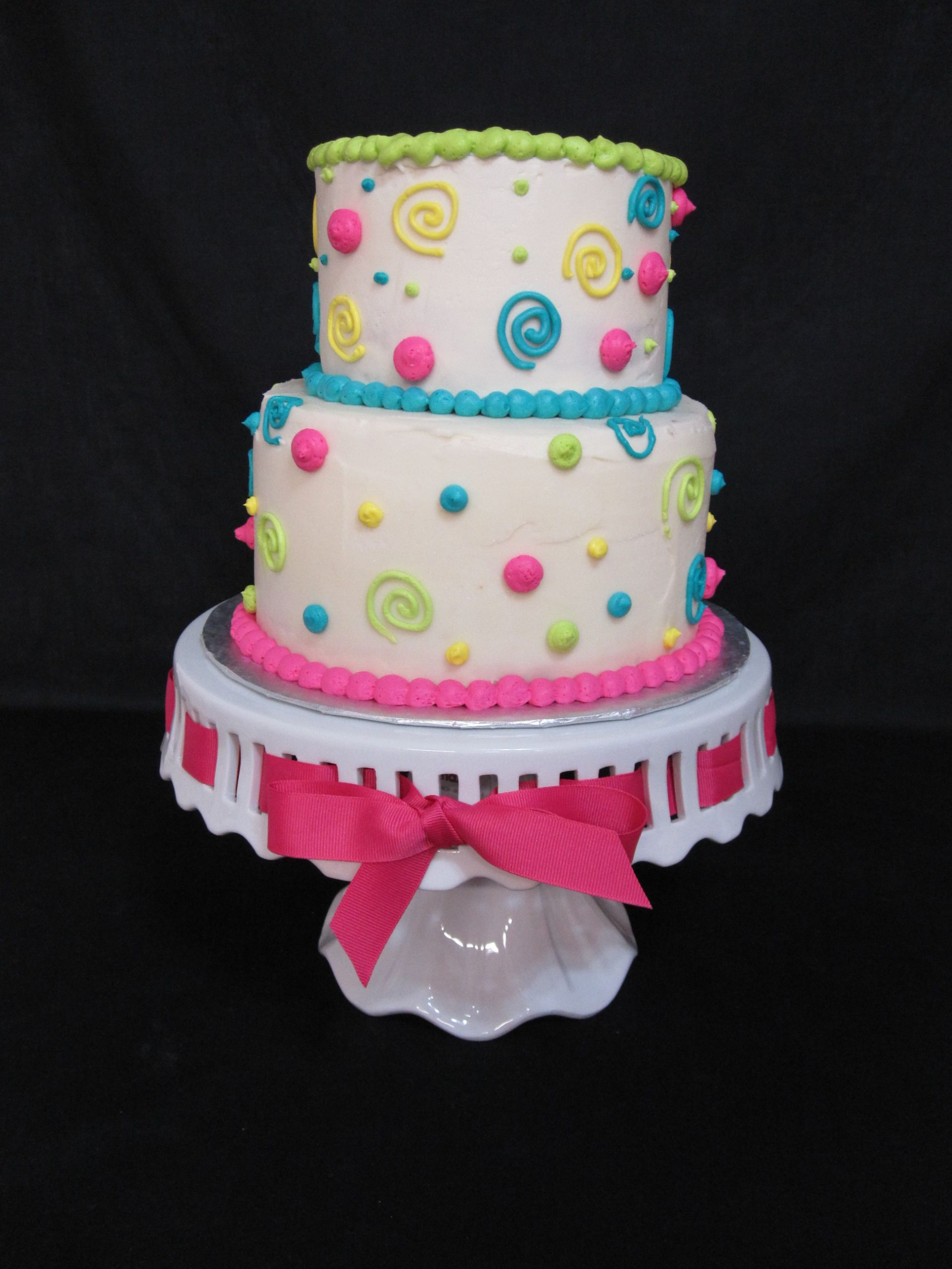 Polka Dot Birthday Cake
 polka dot