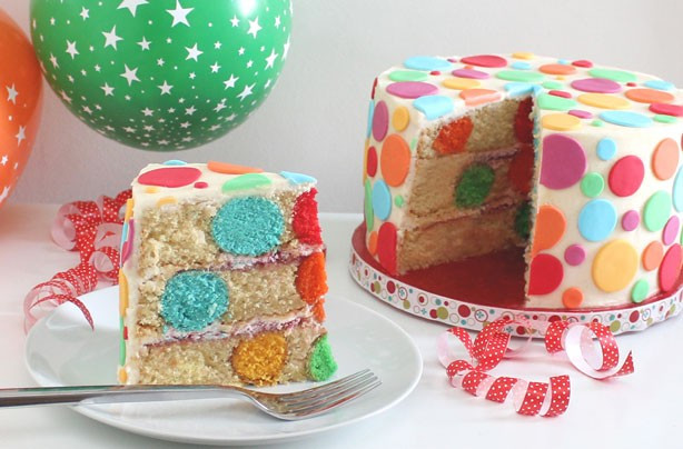 Polka Dot Birthday Cake
 Polka dot cake goodtoknow