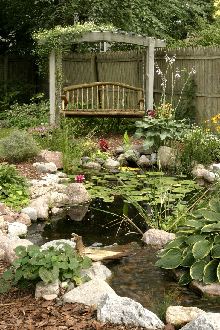 Pond In Backyard
 53 Cool Backyard Pond Design Ideas