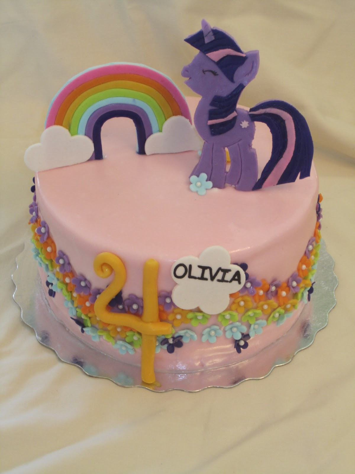 Pony Birthday Cake
 Cakes Something Like That My Little Pony 4th