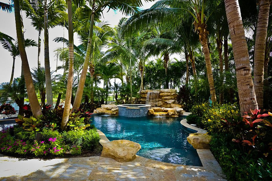 Pool Landscape Designs
 25 Spectacular Tropical Pool Landscaping Ideas