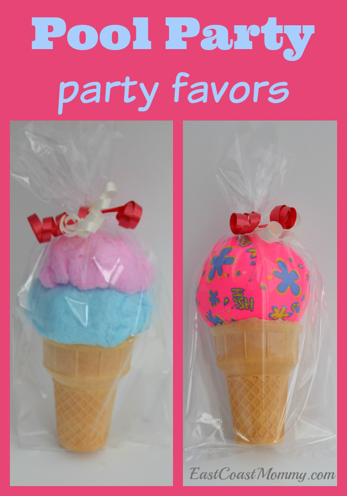 Pool Party Favor Ideas
 East Coast Mommy Pool party PARTY FAVOR ideas with free