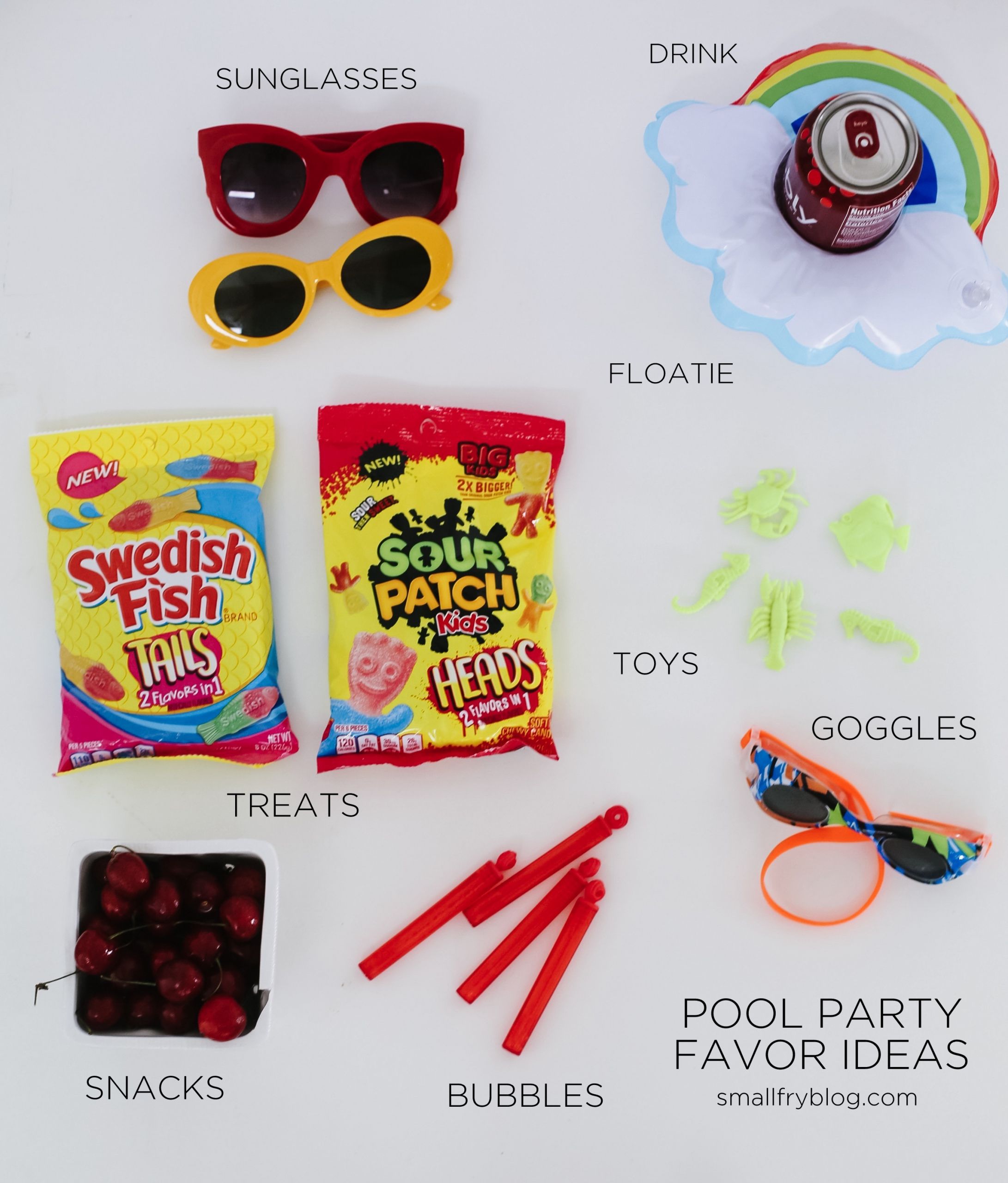 Pool Party Favor Ideas
 swim party favors – Small Fry