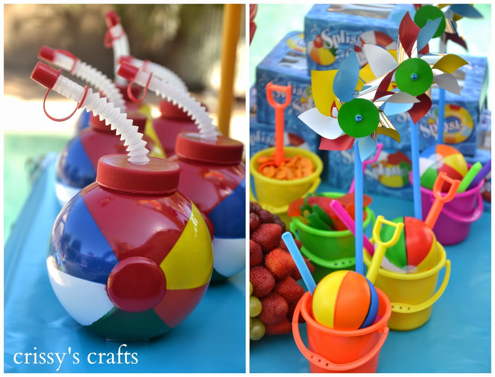 Pool Party Favors Ideas
 Crissy s Crafts Pool Party Summer 2014