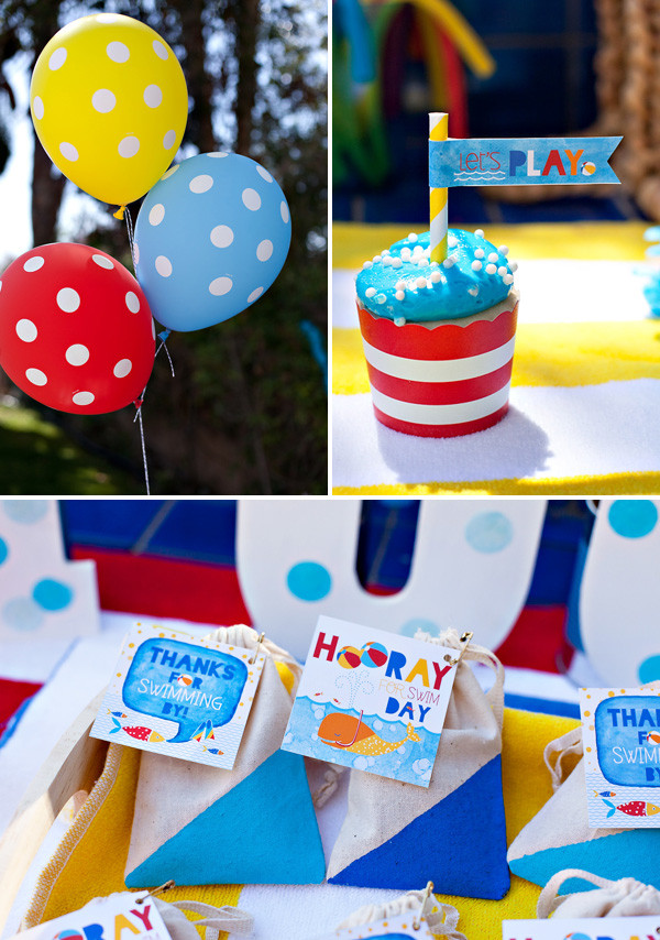 Pool Party Favors Ideas
 Creative Pool Party or Playdate Ideas for Little