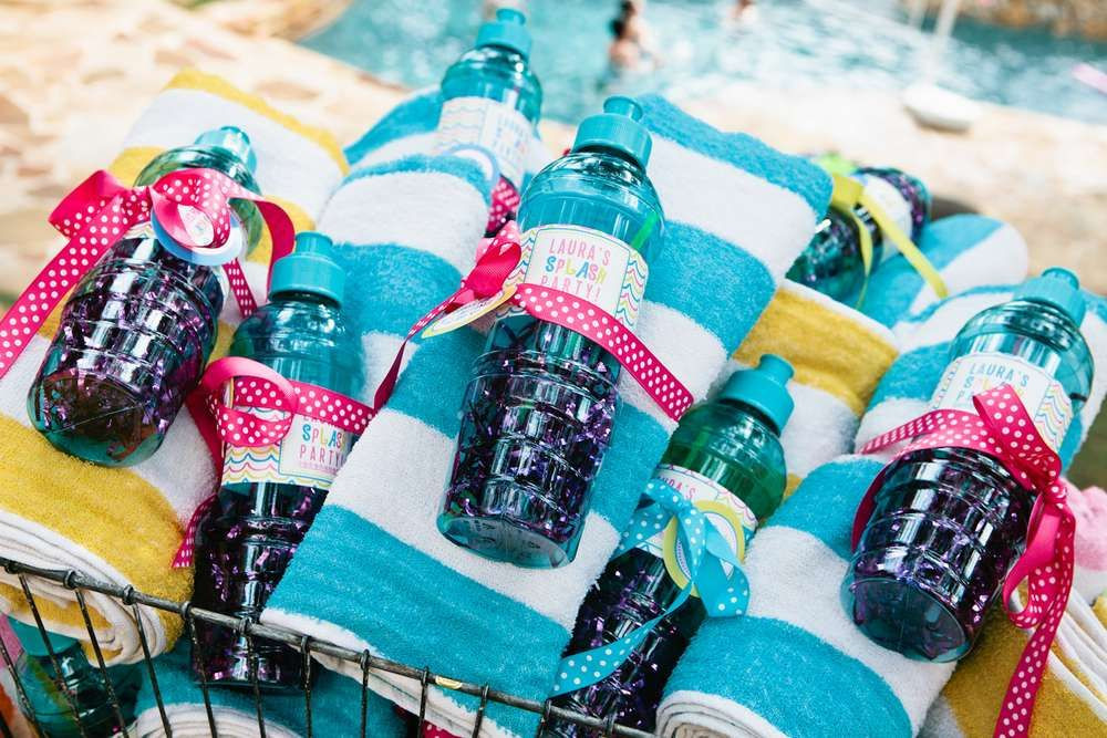 Pool Party Favors Ideas
 Birthday Party Ideas