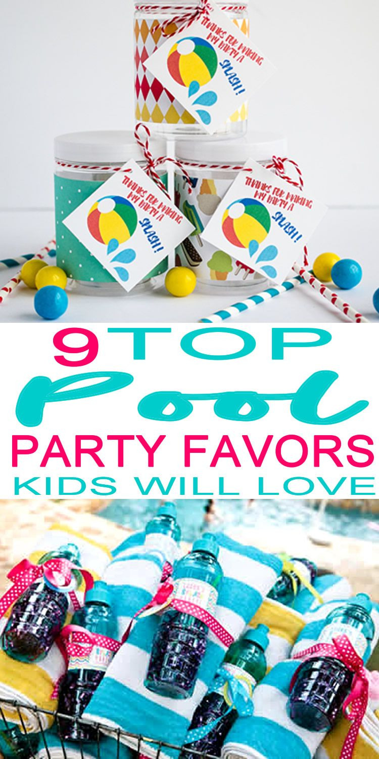 Pool Party Goody Bags Ideas
 9 pletely Awesome Pool Party Favor Ideas