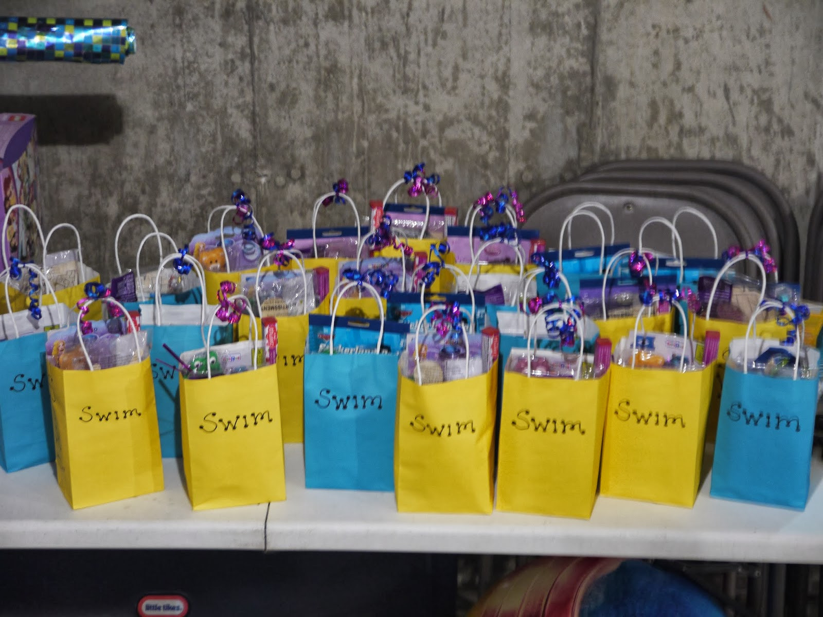 Pool Party Goody Bags Ideas
 The Kritz Family The preparation for the POOL PARTY