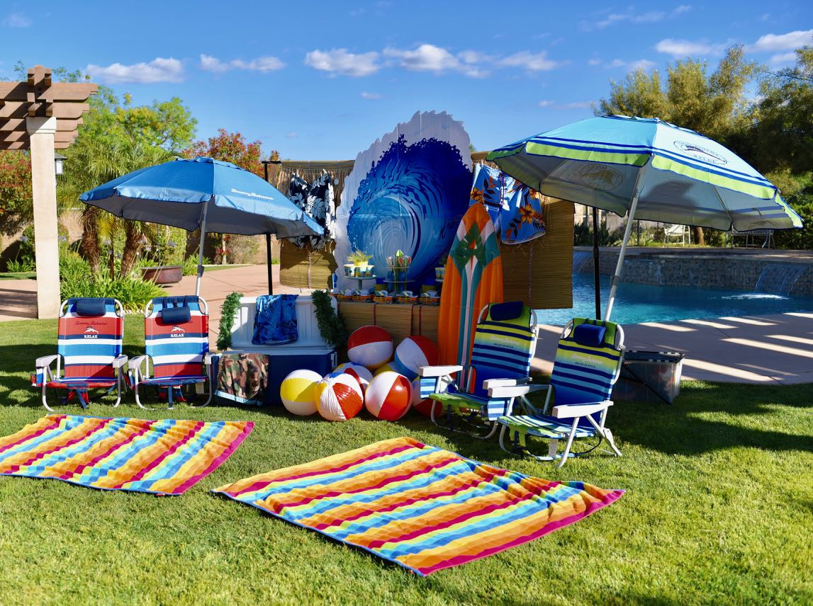 Pool Party Ideas For Boys
 Hang Ten with this Boy s Beach Surfing Party Make Life