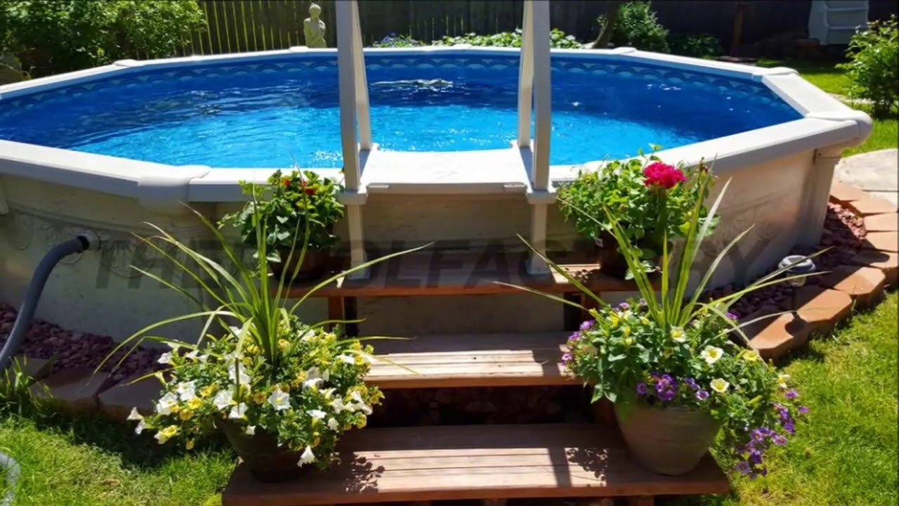 Pools For Small Backyard
 [Modern Backyard] Backyard Designs With Ground Pool