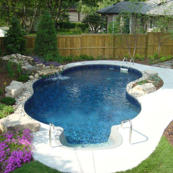 Pools For Small Backyard
 Amazing 28 Fabulous Small Backyard Designs with Swimming