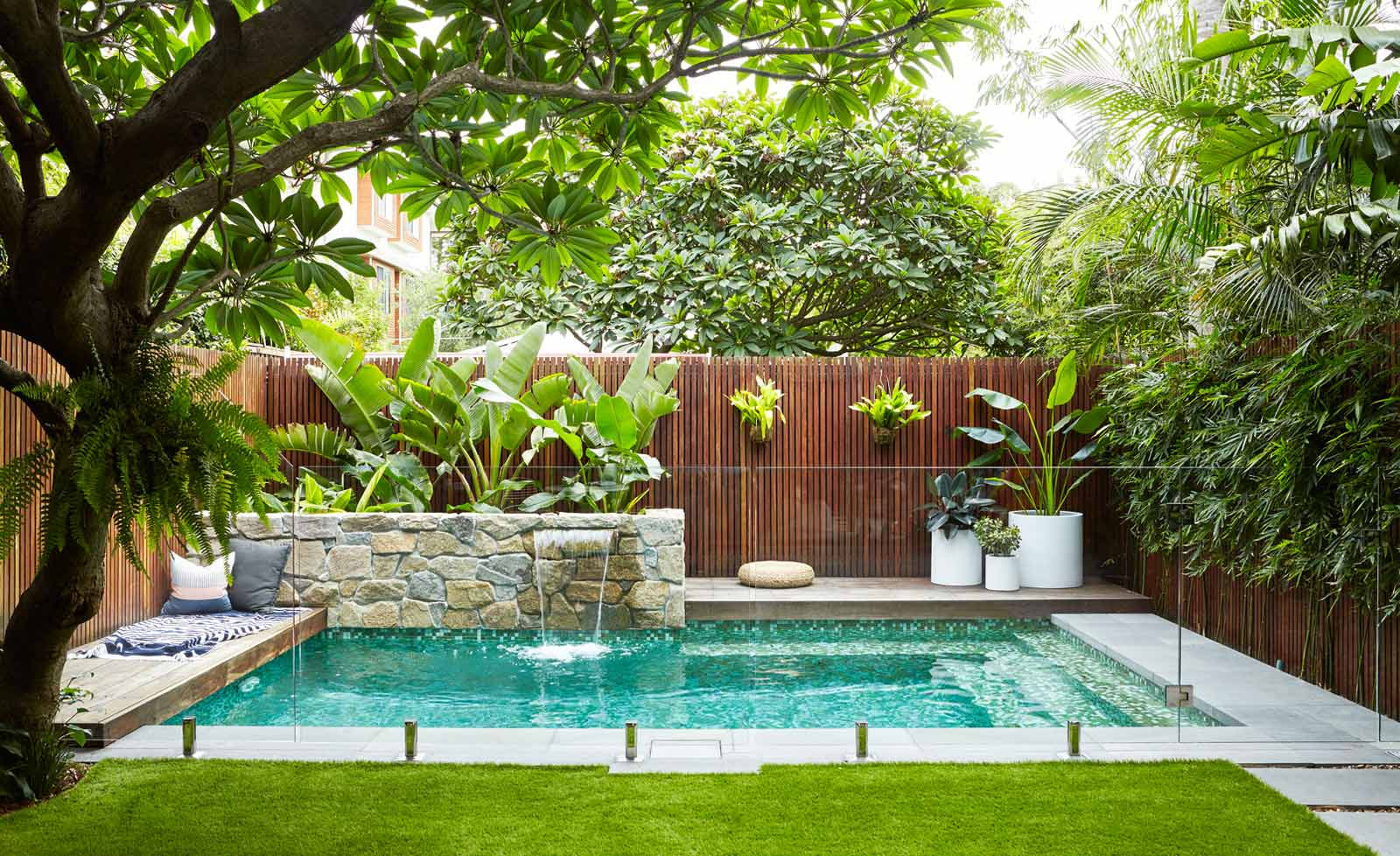 Pools Landscape Design
 Trees South Africa Landscapingwith trees around a