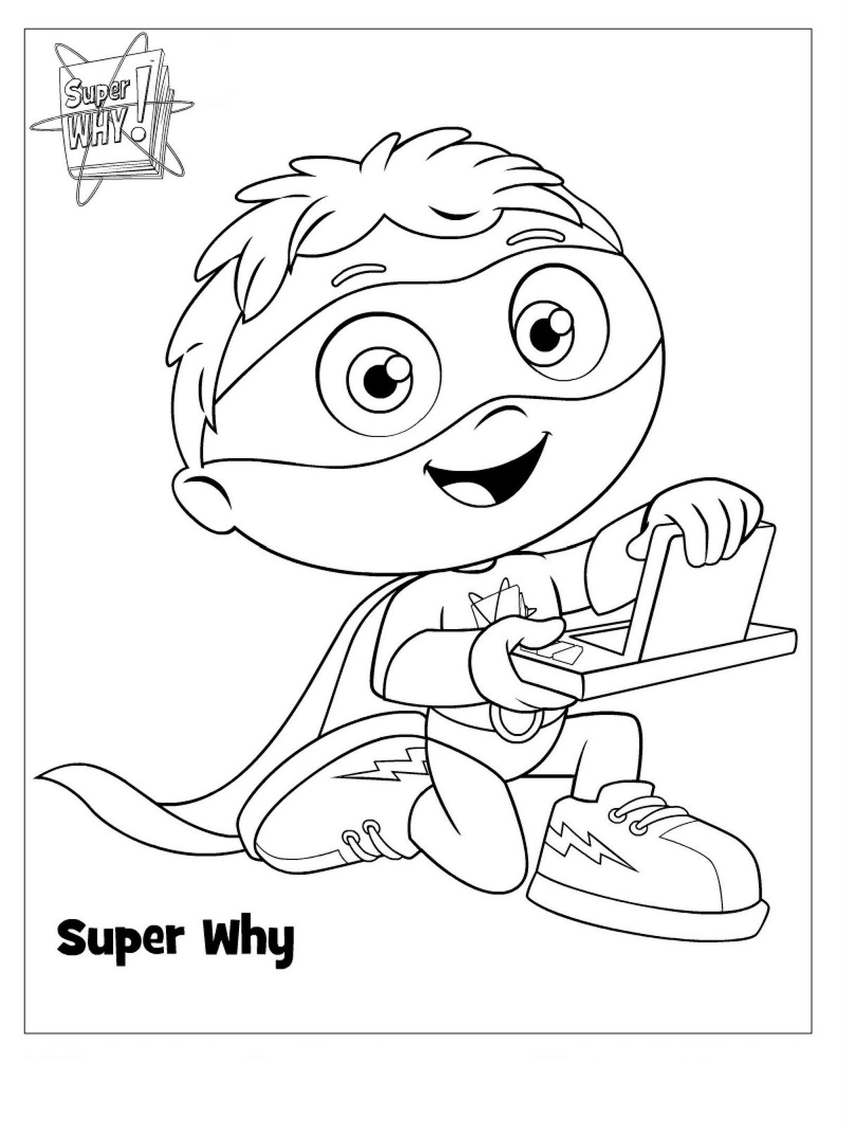 Popular Coloring Pages For Kids
 Super Why Coloring Pages Best Coloring Pages For Kids