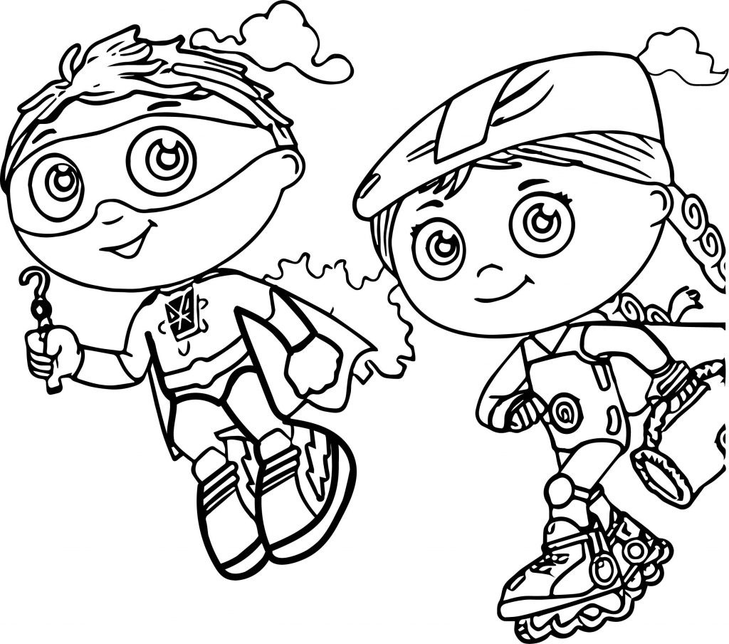 Popular Coloring Pages For Kids
 Super Why Coloring Pages Best Coloring Pages For Kids