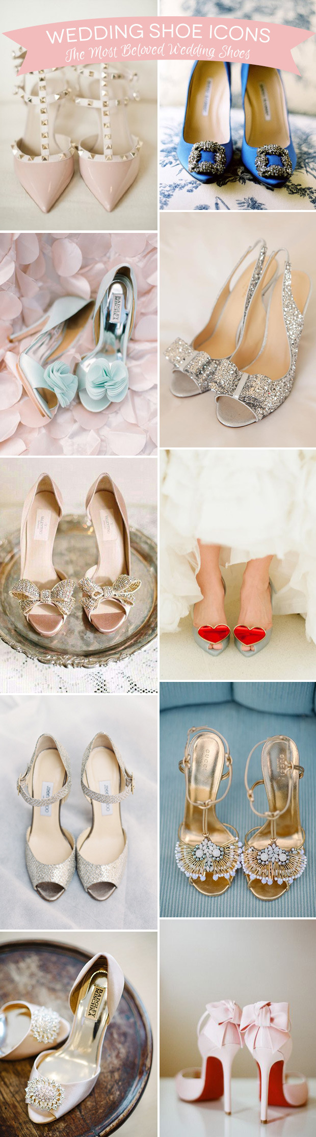 Popular Wedding Shoes
 Shoe Icons The Top 10 Most Popular Wedding Shoes Ever