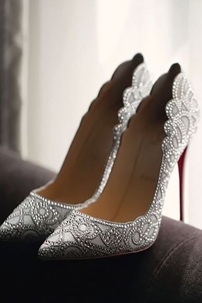 Popular Wedding Shoes
 30 ficially The Most Gorgeous Bridal Shoes