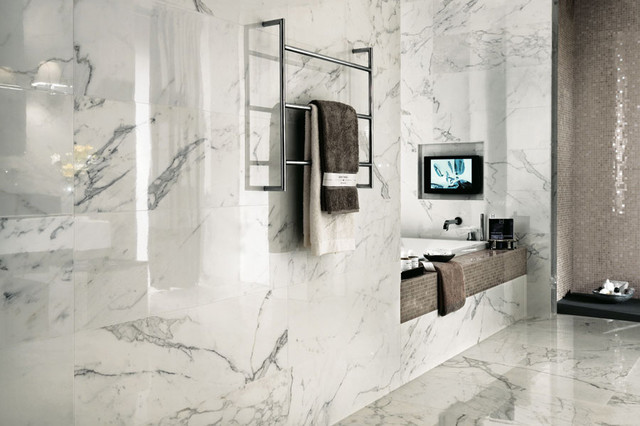 Porcelain Marble Tile Bathroom
 Marvel Premium Italian Marble Look Porcelain Tiles