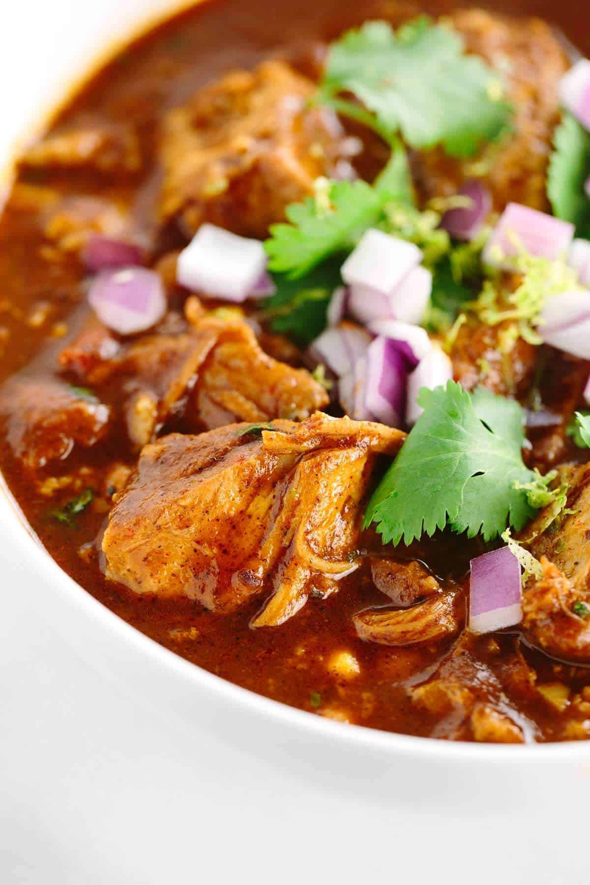 Pork Chili Recipes
 Slow Cooker New Mexican Red Pork Chili Recipe