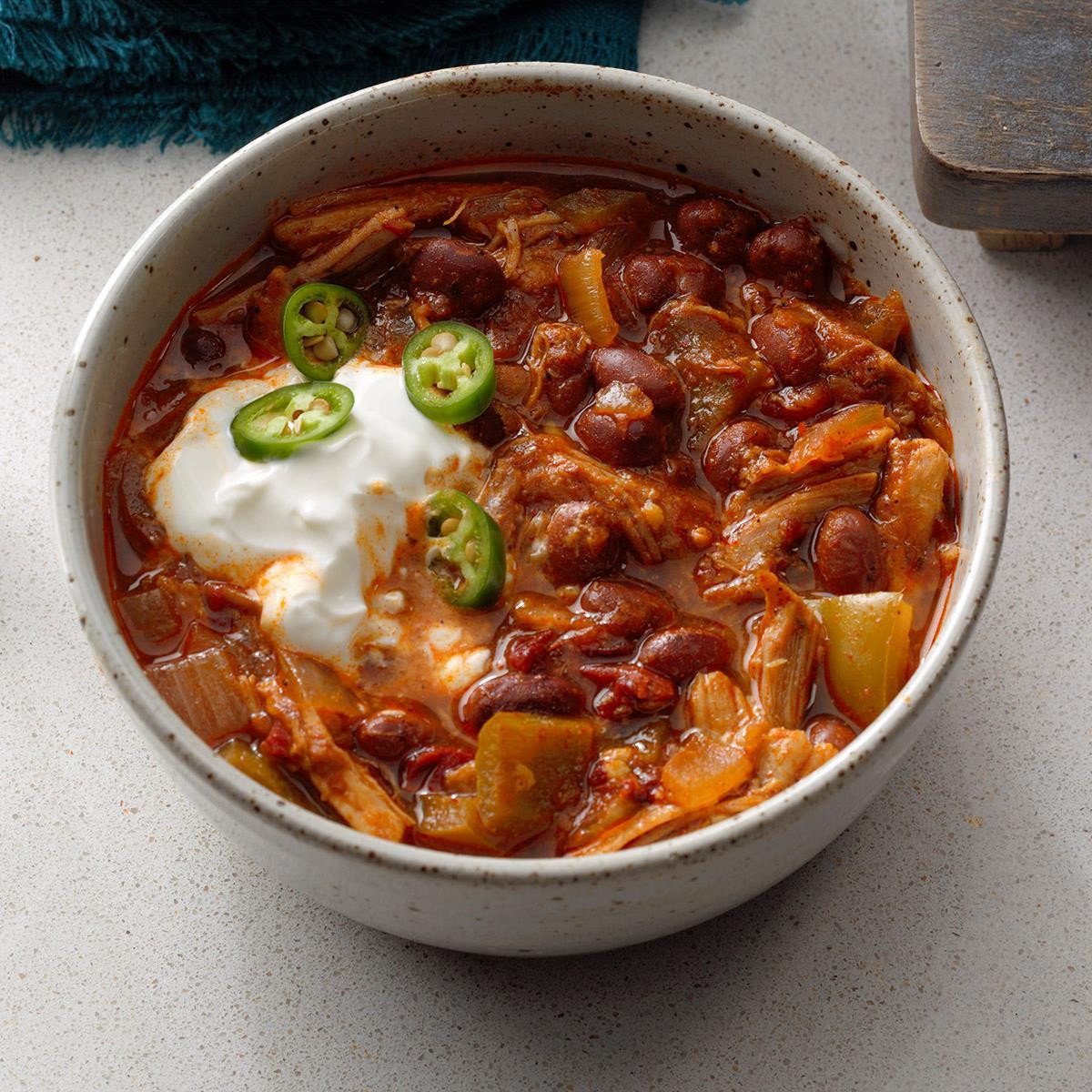 Pork Chili Recipes
 Chunky Chipotle Pork Chili Recipe