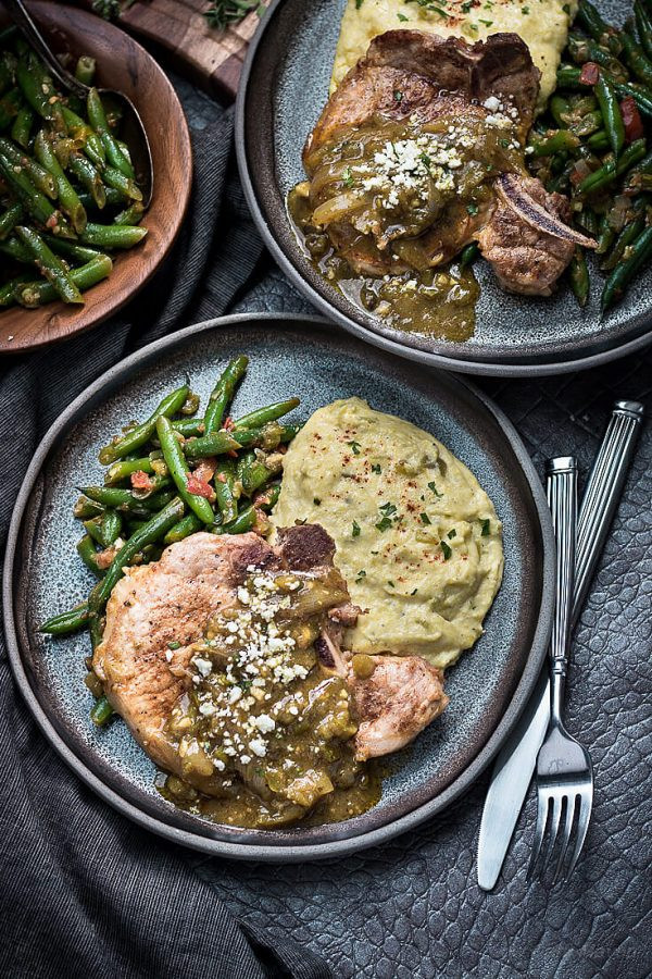 Pork Chop Chili
 Mexican Pork Chops Recipe with Chile Chili Verde Sauce