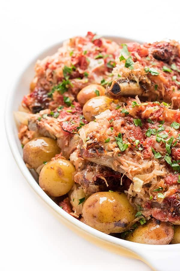 Pork Chops And Potatoes Baked
 Oven Baked Pork Chops with Potatoes The Lemon Bowl