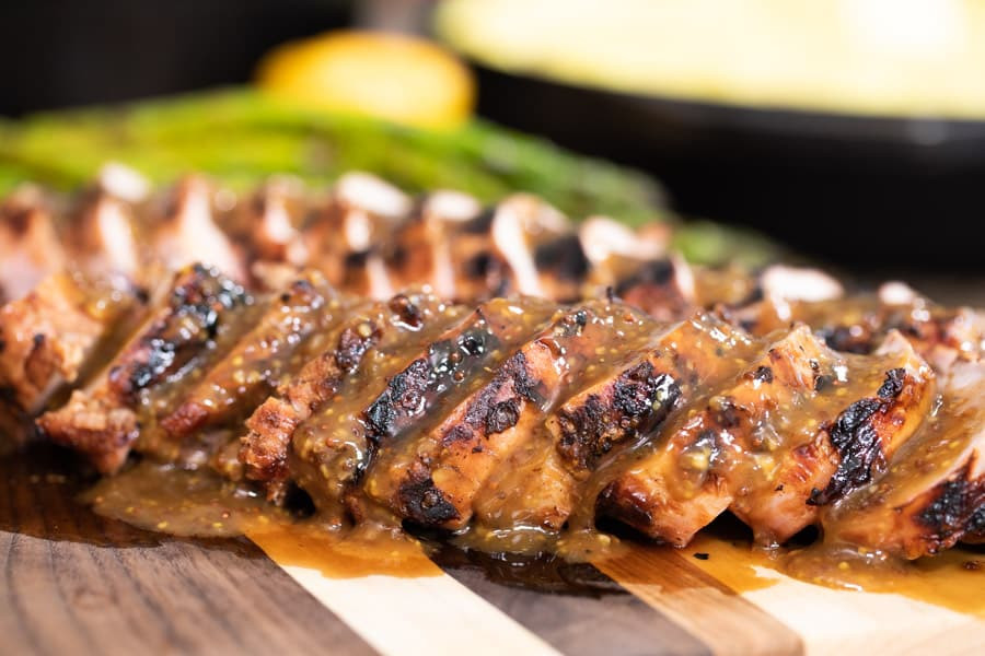 Pork Loin Grill Recipe
 Grilled Pork Tenderloin with Beer and Mustard Glaze