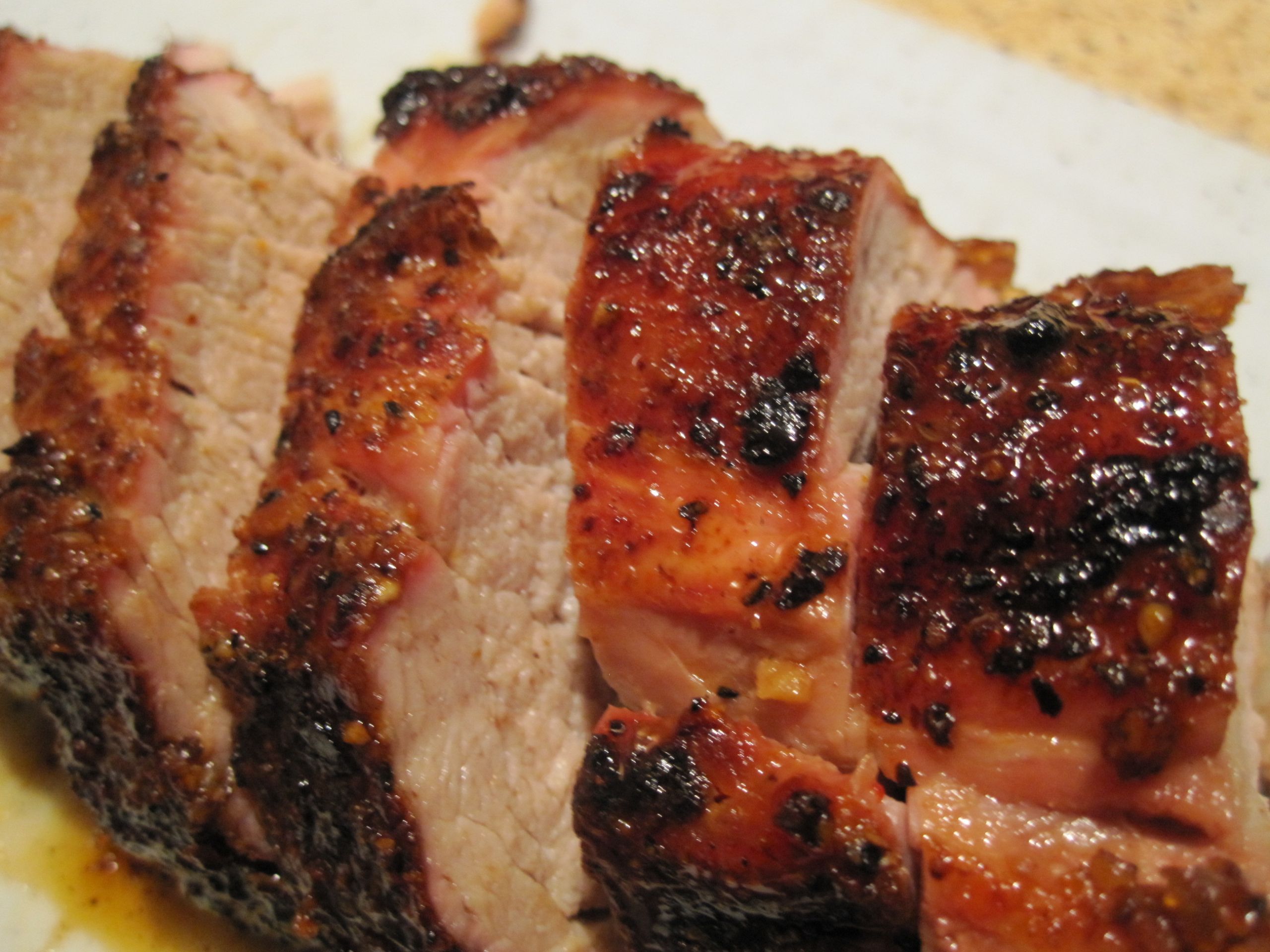 Pork Loin Grill Recipe
 Grilled pork tenderloin with red pepper jelly glaze