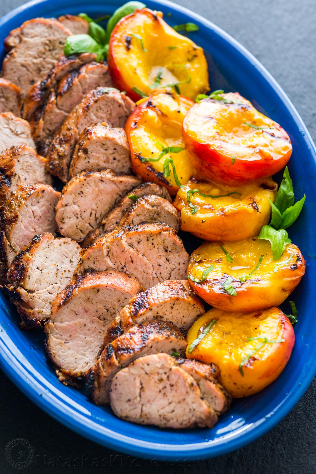 Pork Loin Grill Recipe
 Grilled Pork Tenderloin with Peaches NatashasKitchen