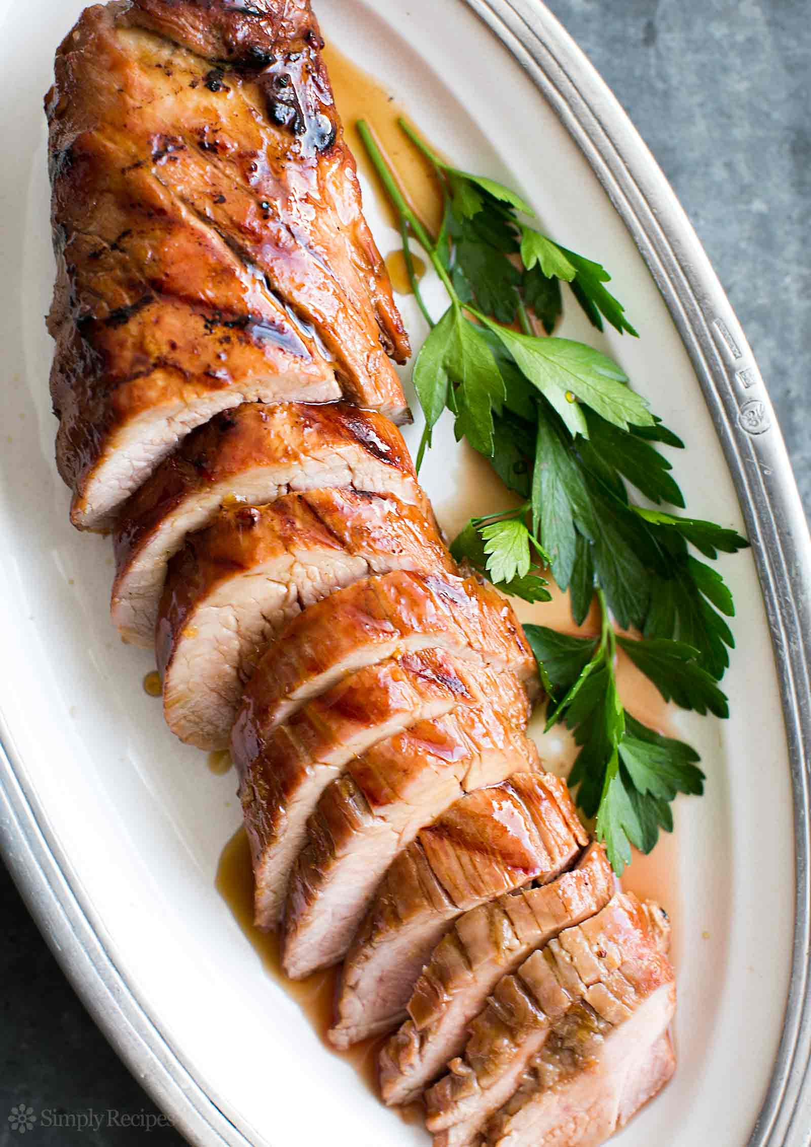 Pork Loin Grill Recipe
 Grilled Pork Tenderloin with Orange Marmalade Glaze Recipe