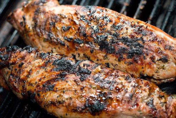 Pork Loin On The Grill
 Garlic and Rosemary Pork Tenderloin Recipe