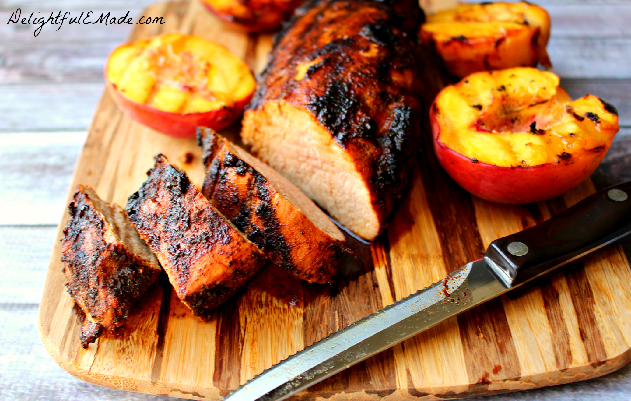 Pork Loin On The Grill
 Easy Grilled Pork Loin with Sugar and Spice Rub and